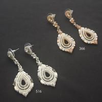 ★ フラメンコ　ファルダ、ピアス2点 テラヘルツ 2連ピアス（サファイア） | Tsuyakamikobe