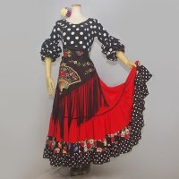 ファルダ・スカート - フラメンコ衣装のお求めは低価格販売の12DOCE del FLAMENCO