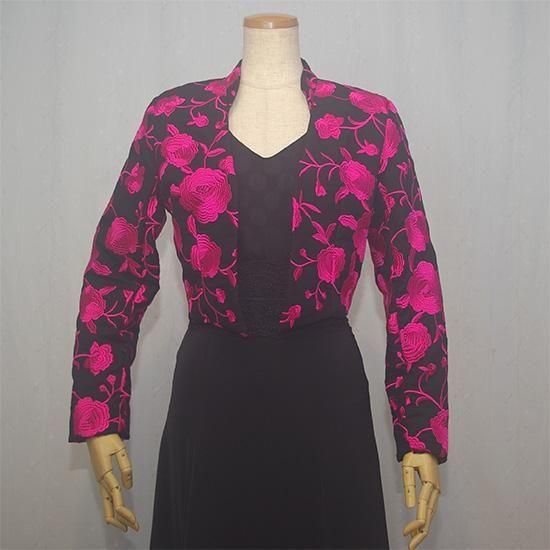 フラメンコ衣装ファルダとピキージョ　黒/ピンクフェアリーファルダ フラメンコ衣装ファルダとピキージョ ☆豪華☆たっぷりフリル