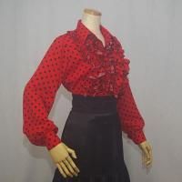 フリルブラウス - フラメンコ衣装「12DOCE del FLAMENCO ド