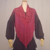 フラメンコ　シージョ　マゼンタ シージョ/ピキージョ/パニュエロ Mantoncillos - オリジナル