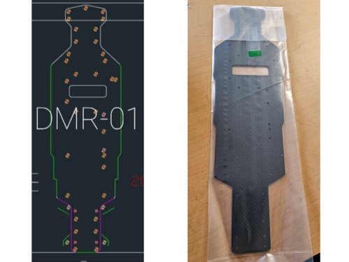 オンラインショップ限定【DMR-01】メインシャーシ for.Re-R HYBRID - ドリフトステージディーライク公式オンラインショップ