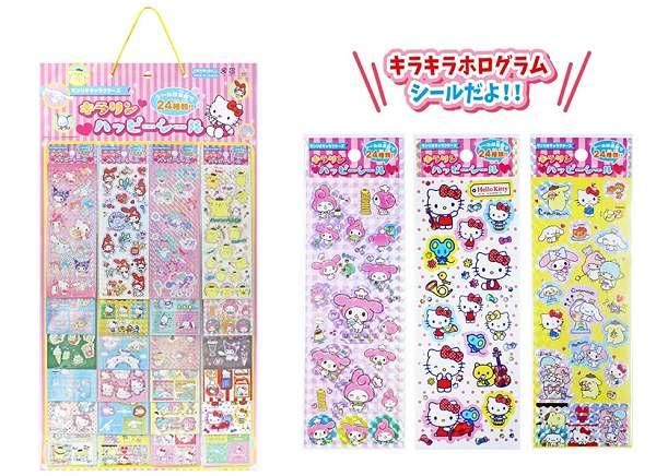 おもちゃ 景品 玩具 サンリオハッピーシール台紙 駄菓子の通販 問屋やまぐち おもちゃの卸売り