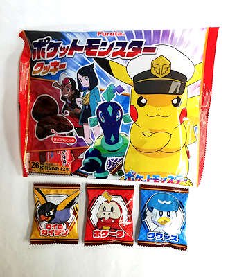 駄菓子「ポケモンクッキーチョコ味」駄菓子の通販 問屋やまぐち