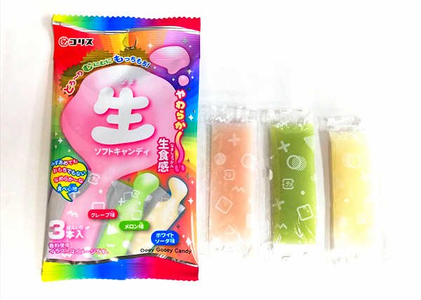 駄菓子「コリス　生ソフトキャンディ」（駄菓子の通販 問屋 やまぐち）おもちゃ 卸売り