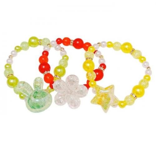 おもちゃ「キラキラブレスレットBIG宝石マスコット付」駄菓子と