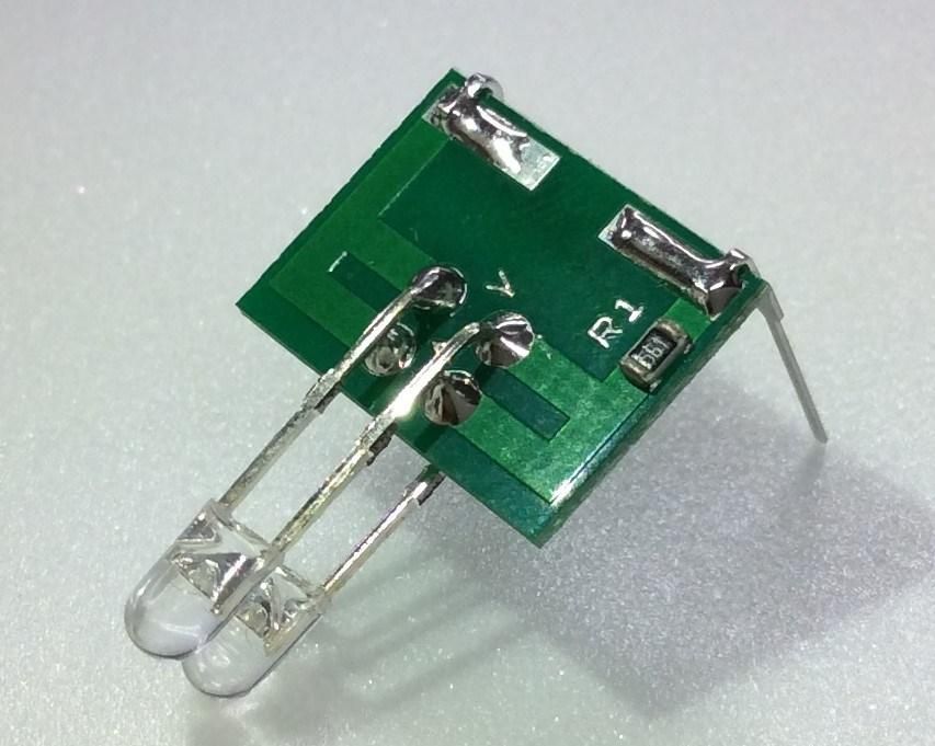 ぴかりんちょライト基板標識灯化基盤 ぴかりんちょ GM製品対応 標識灯点灯化基板(上:赤/中:緑/下:電球