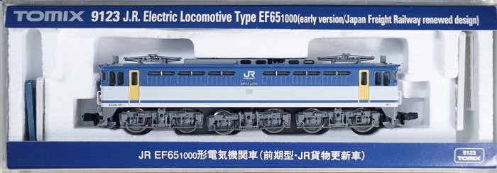 中古 AB】9123 TOMIX EF65-1000（前期型/JR貨物更新車） - 鉄道模型 