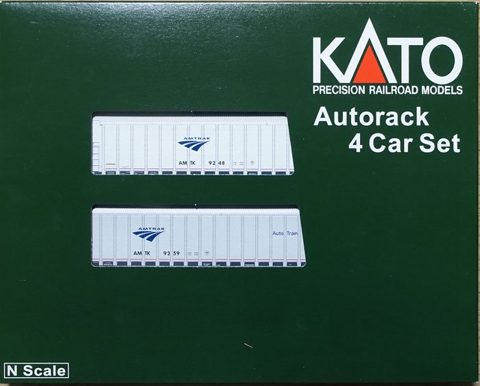 中古 SA】106-5506 KATO USA アムトラックオートラックフェーズⅤ 4両