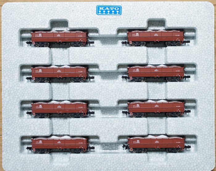 中古 AB】10-824 KATO ホキ2500(8両セット） - 鉄道模型中古Nゲージ 
