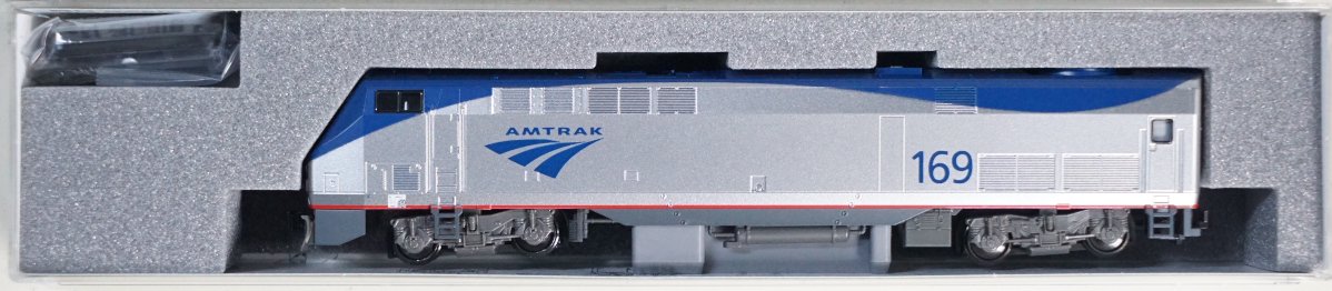 カトー 【即決】新品 176-6033-LS KATO USA P42 Amtrak Phase V Late #169 / Pre-Installed ESU LokSound .