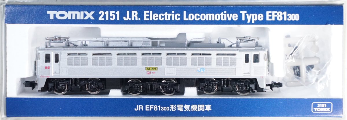 nゲージTOMIX 2151 JR EF81 300形 電気機関車