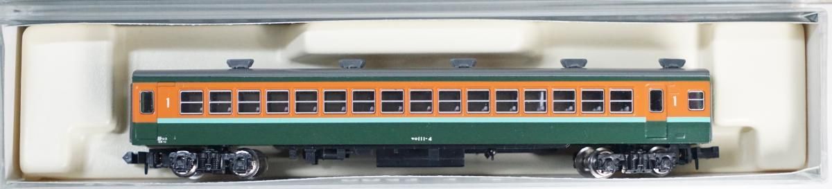 セール 登場から人気沸騰 中古 サロ111-4・湘南色（非冷房 マイクロエース AB】A4410-2 鉄道模型
