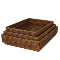 ラタンバスケット Rattan Style By The Shophouse ラタンバスケット Rattan Style By The Shophouse