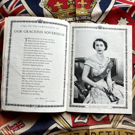 エリザベス女王戴冠式記念 公式プログラム - UK雑貨店 GILLESPIE ROAD