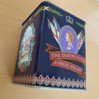 エリザベス女王戴冠25周年 Silver Jubilee紅茶缶 - :UK雑貨店 