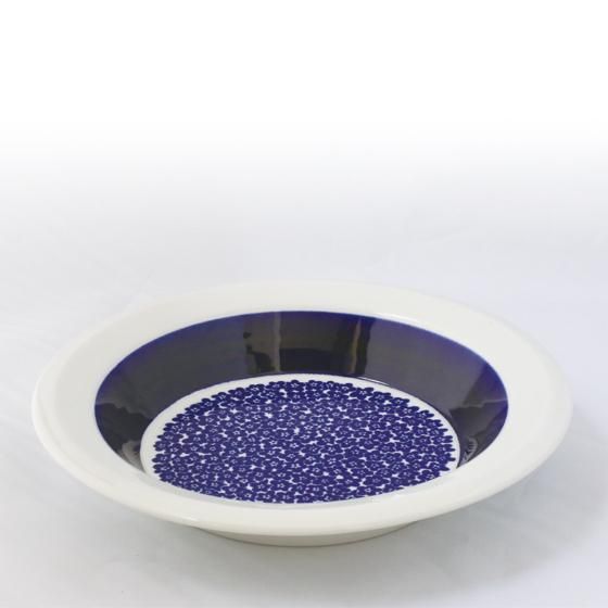 アラビア ファエンツァ(ブルー）スーププレート ARABIA / Faenza