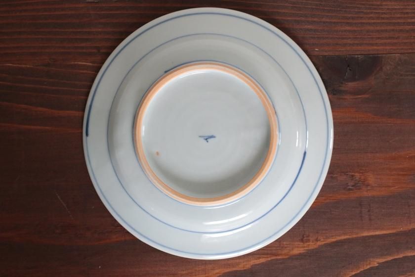 樋山真弓⭐️ 五寸皿（染付鹿文）　九谷焼　作家⭐️3枚 樋山真弓⭐️ 五寸皿（染付鹿文） 九谷焼 作家⭐️3枚