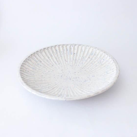 作家物の丹波焼き　焼き締め大皿 作家物の丹波焼き焼き締め大皿