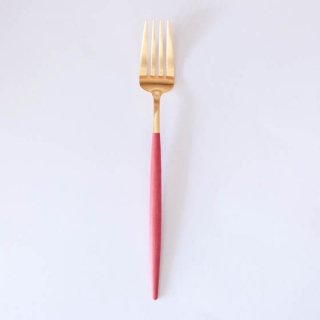 cutipol dinner fork  クチポール ディナーフォーク red×gold