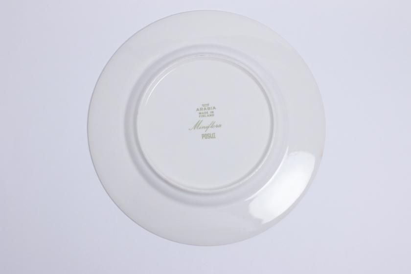 ARABIA miniflora 17cm plate アラビア ミニフローラ ケーキ