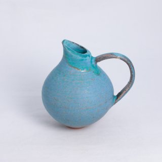 aya ogawa flower vace 「antique blue pitcher S」　小川綾 
