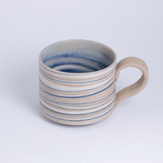 丹波焼　清水万佐年　千代市陶房　color marble mug M