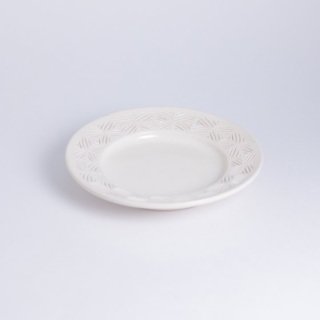 ᡡSayaka Wakaiki small plate kukka 10.5cm