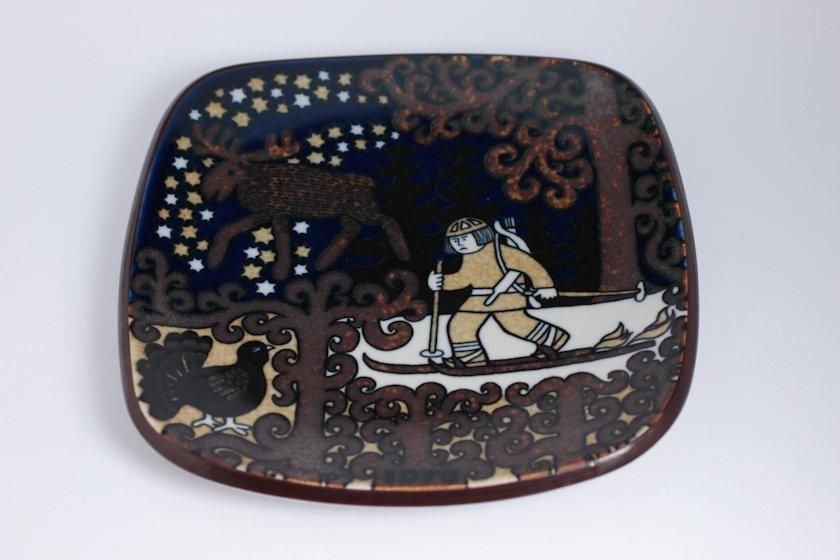 1986年 ARABIA カレワラ イヤー プレート 1986 アラビア