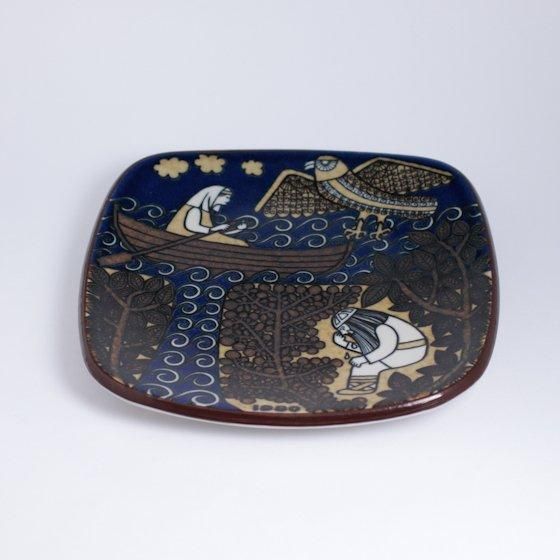 北欧 ヴィンテージ アラビア ARABIA カレワラ イヤープレート 1980年 ARABIA Kalevala 1980 アラビア カレワラ イヤープレート 1980年- 北欧