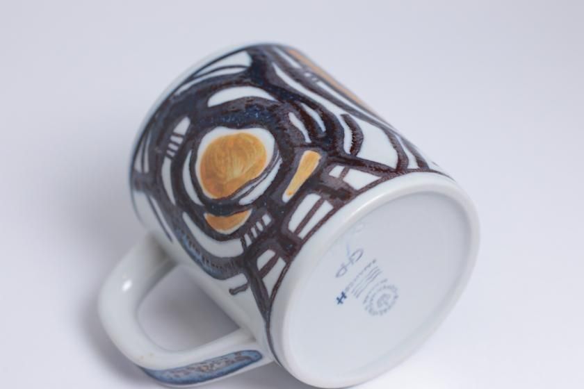 ロイヤルコペンハーゲン マグカップ アンティーク royal copenhagen year mug 1973 ロイヤルコペンハーゲン