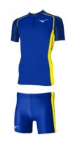 【廃盤】spu50（上）　MIZUNOレーシングシャツ青黄色半袖