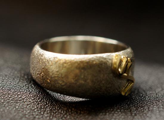 ORDER MADE JEWELLERY】EARTHART 18K MARKED PURE SILVER RING 9号 ...