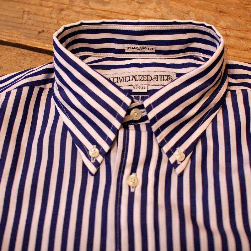 INDIVIDUALIZED SHIRTS Regatta stripe B.D Shirt