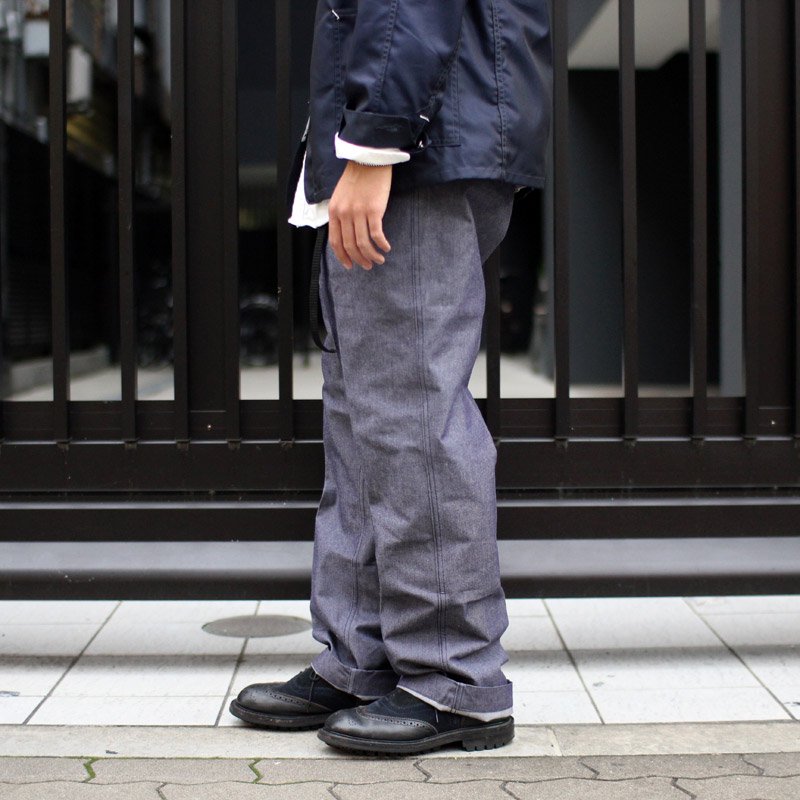 日本の職人技 【最終価格】22AW 1984 DENIM TROUSERS SLIM - パンツ