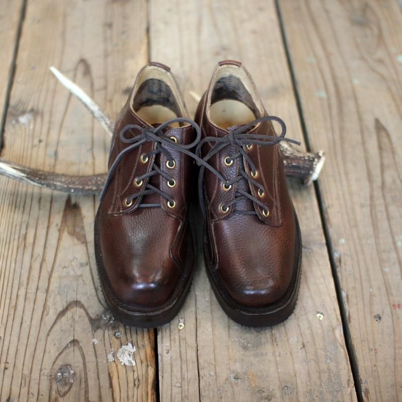 GRIZZLY BOOTS【グリズリーブーツ】Line Man Oxford Horween Brown