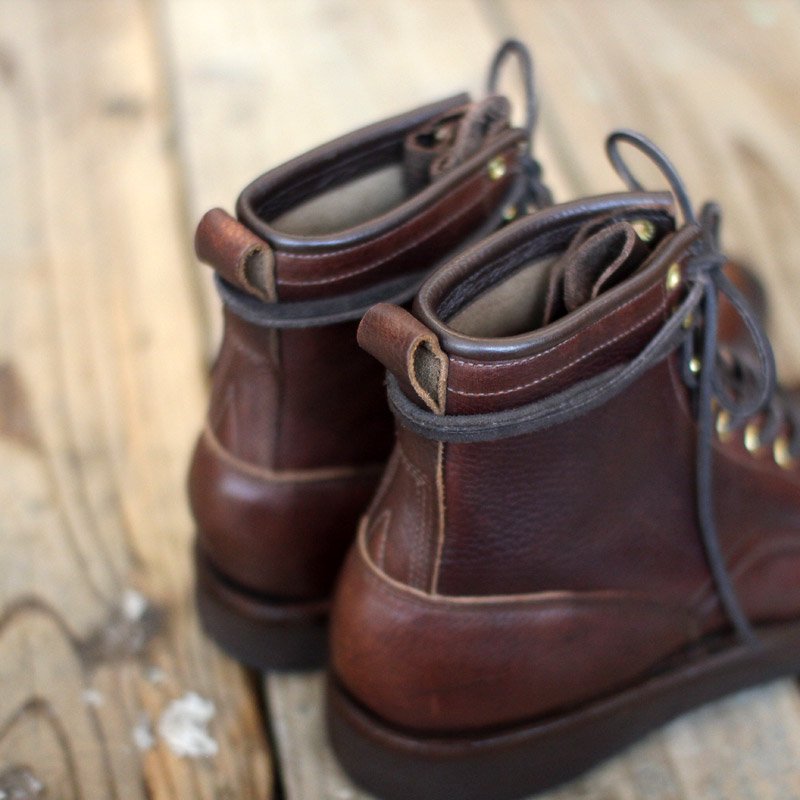 GRIZZLY BOOTS【グリズリーブーツ】Black Bear / Horween Brown - 大阪