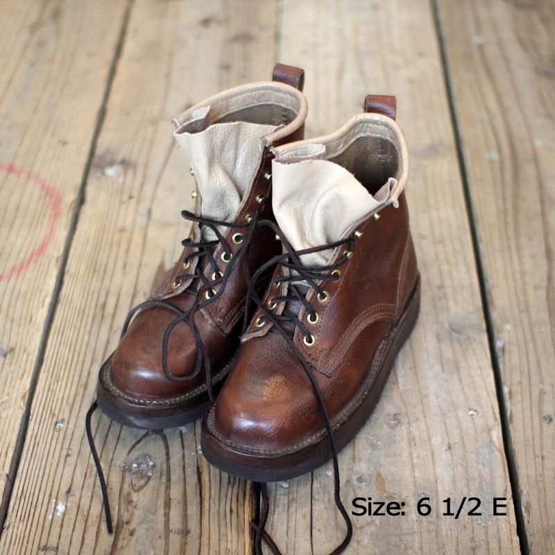 GRIZZLY BOOTS Black Bear / Horween Brown