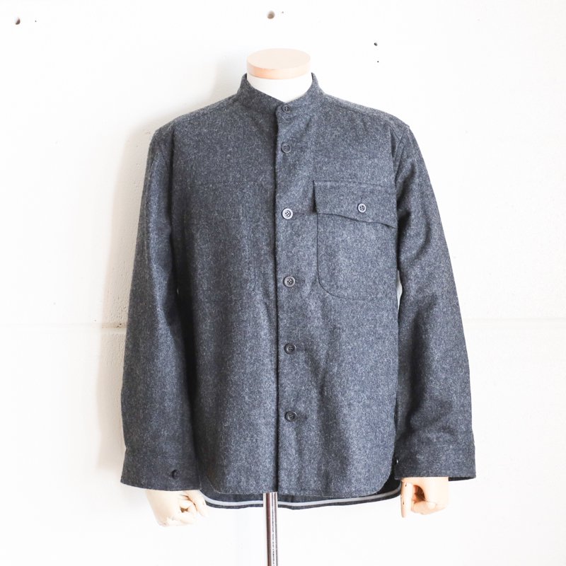 WALKER -Shirt Jacket- / Marble grey