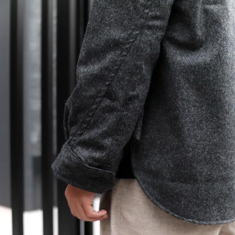 QUILP【クイルプ】WALKER -Shirt Jacket- / Marble grey - 大阪