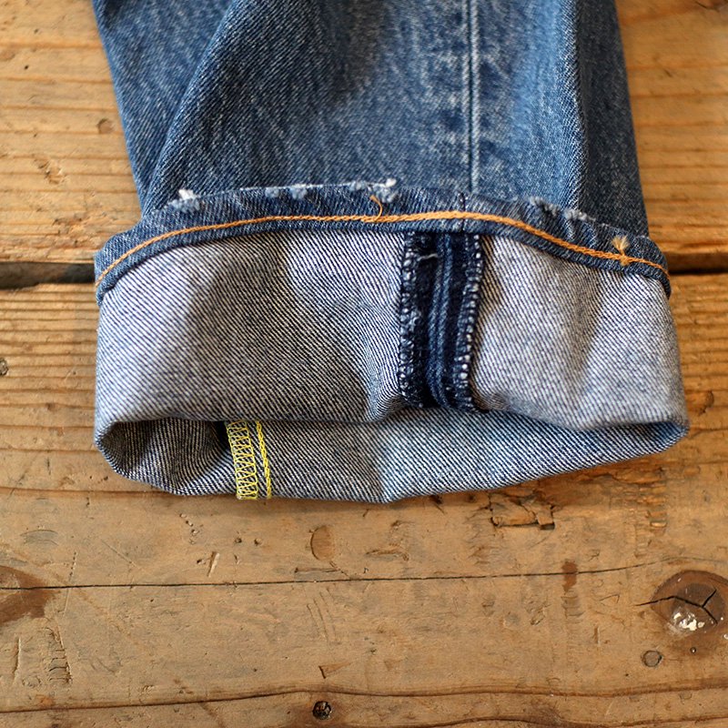 Sunny Side Up Remake 2 for 1 Denim 5P pants / Blue