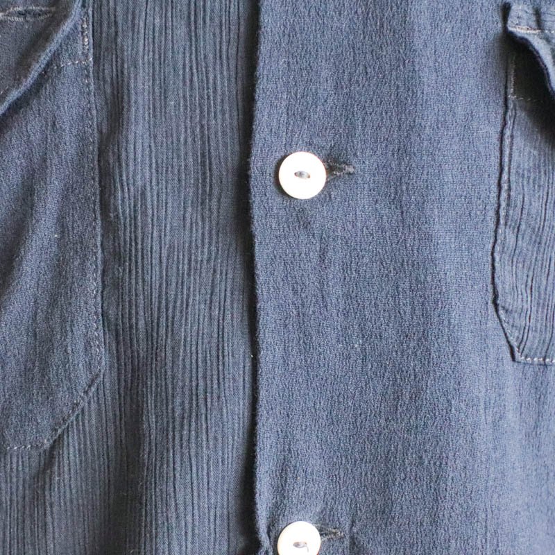 POST O'ALLS【ポストオーバーオールズ】E-Z Cruz Shirt R- Crepe Combo