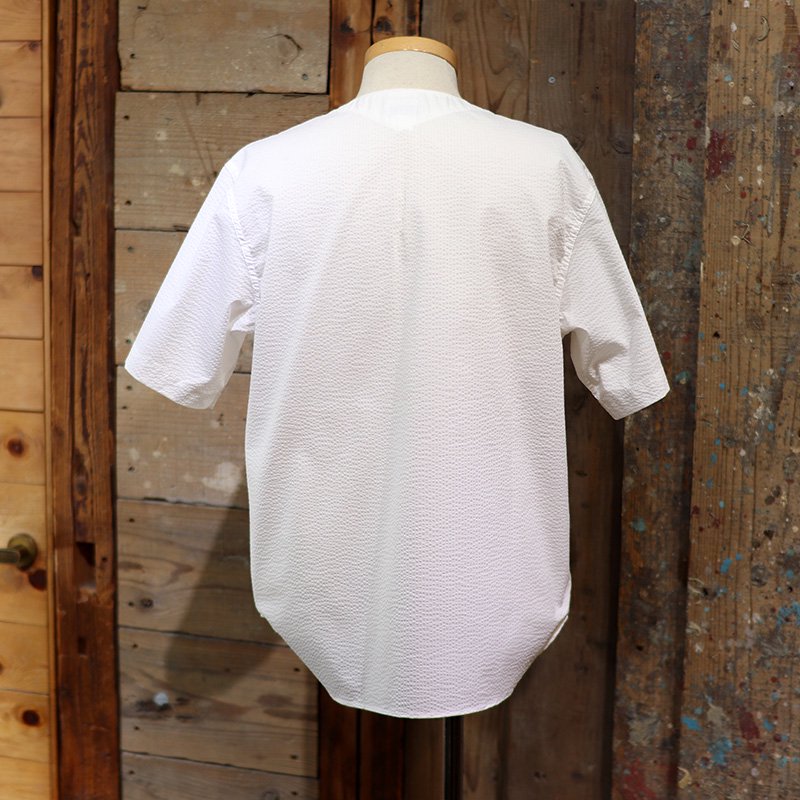 BDU Shirt - P/C Seersucker- White
