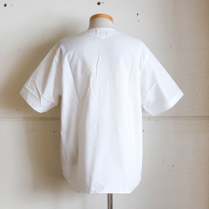 BDU Shirt - P/C Seersucker- White