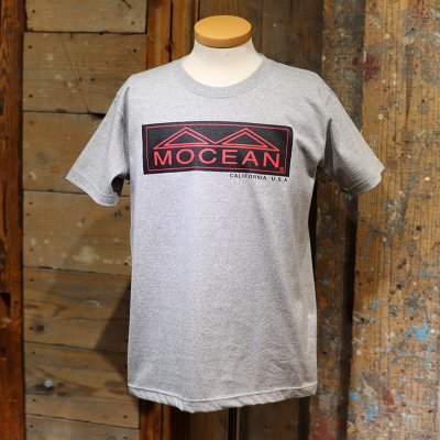 MOCEAN * BOX LOGO  T Shirts S/S   Heather Gray