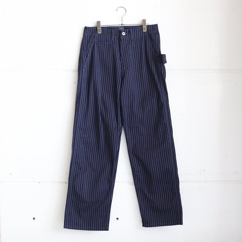 POST O'ALLS Mainter Pants　Gangster Stripe 　Indigo