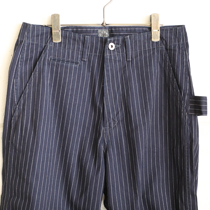 POST O'ALLS Mainter Pants　Gangster Stripe 　Indigo