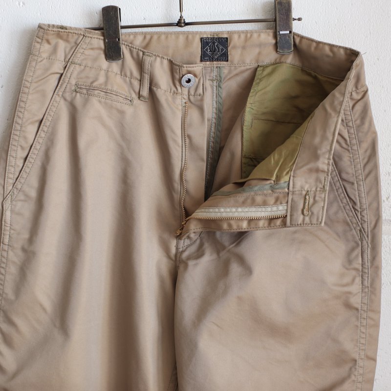 POST O'ALLS Double Needle Chino-R　French Twill　Khaki