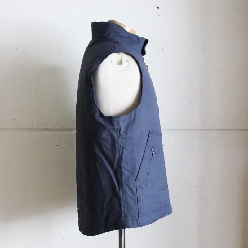 MANIFATTURA CECCARELLI GOOSE DOWN VEST - Navy