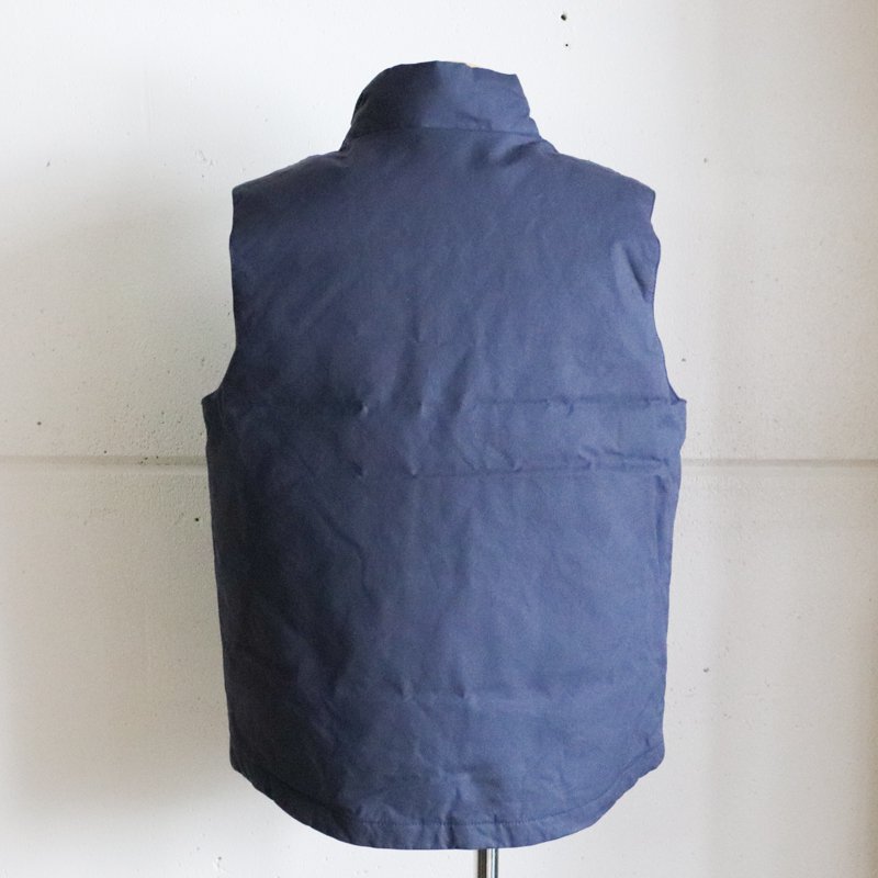 MANIFATTURA CECCARELLI / GOOSE DOWN VEST - Navy - 大阪 | UNCLESAM